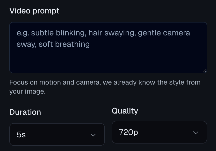 2. 上傳影片並設定長度/畫質